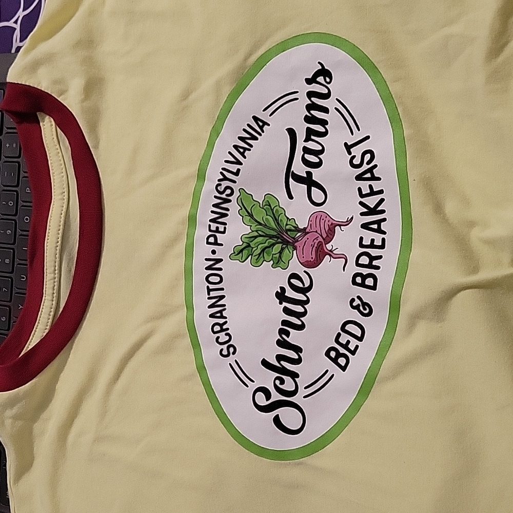 Schrute Farms shirt bed and breakfast The Office NWOT